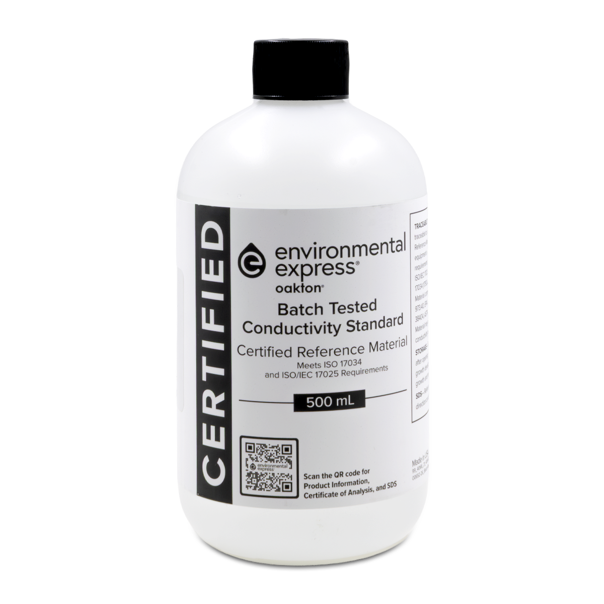 ESTÁNDARES DE CONDUCTIVIDAD DE REFERENCIA CERTIFICADOS TRACEABLE