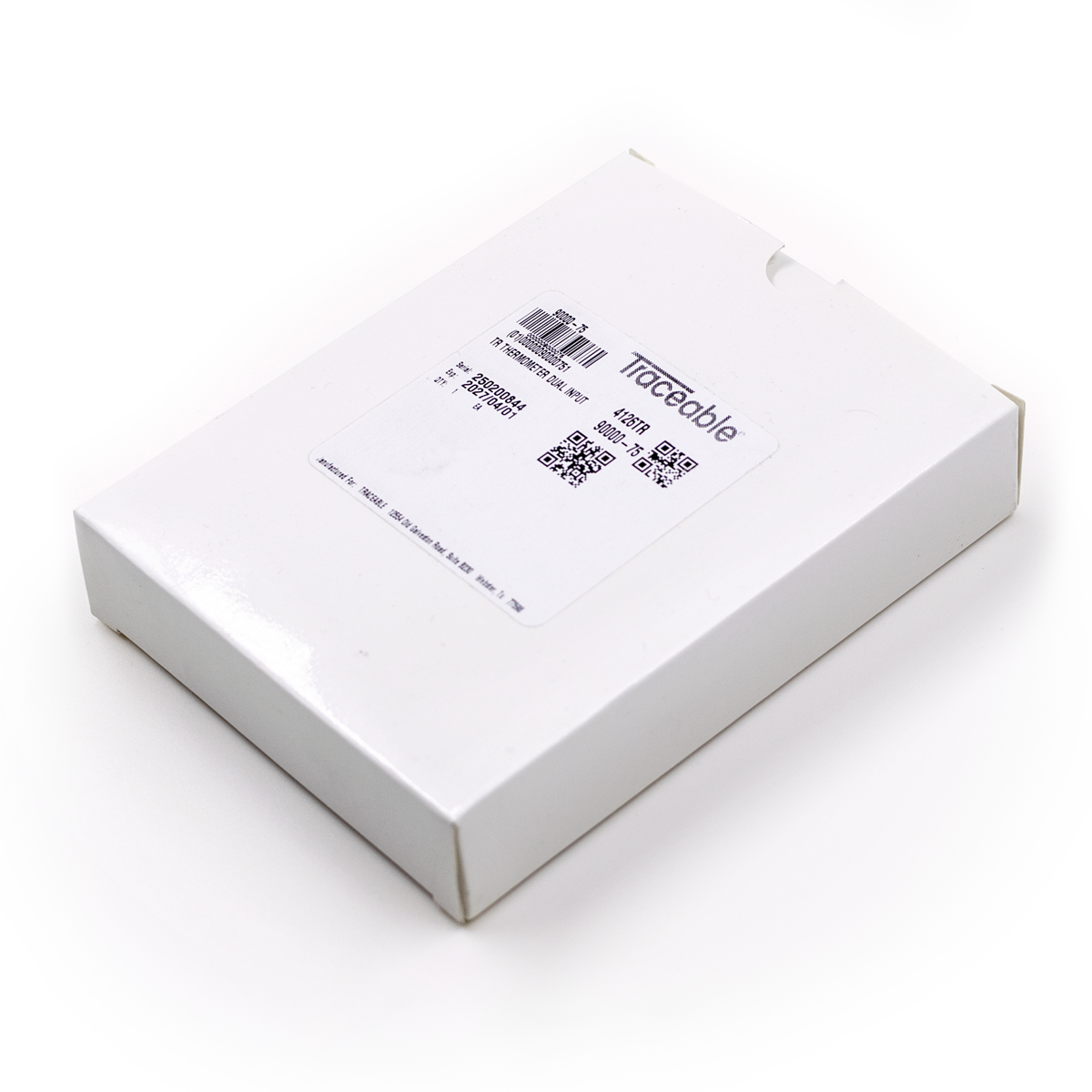 TERMÓMETRO DIGITAL JUMBO DE DOBLE LECTURA PARA INTERIOR/EXTERIOR CON ALARMA CERTIFICADO TRACEABLE 4126CC