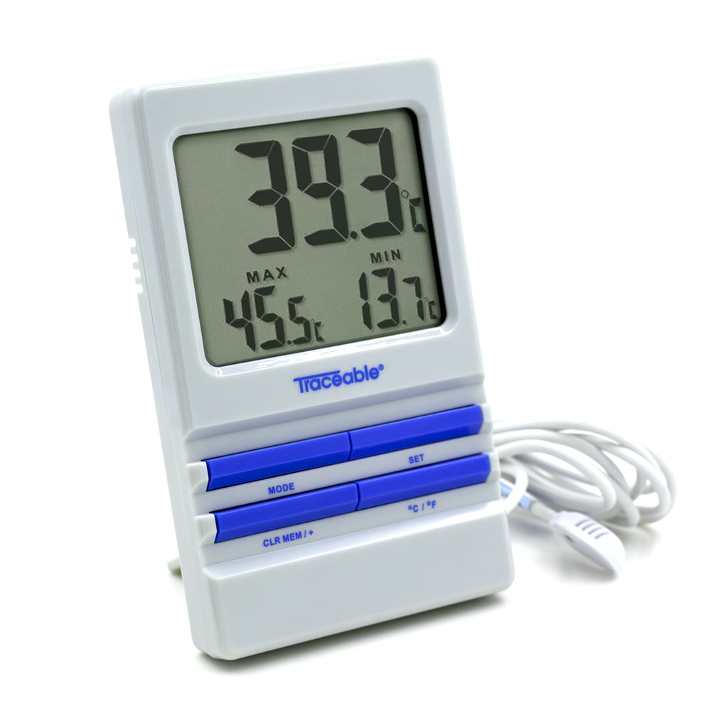 TERMOHIGRÓMETRO DIGITAL CON SONDA EXTERNA PARA REFRIGERADORES E INCUBADORAS CERTIFICADO TRACEABLE 4154CC