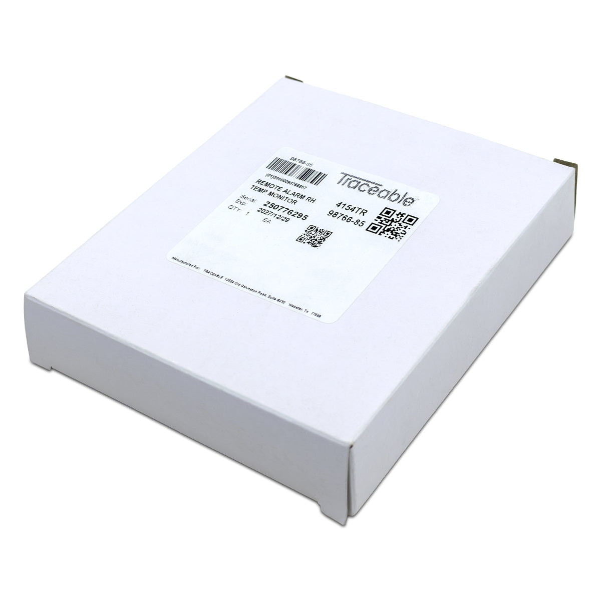 TERMOHIGRÓMETRO DIGITAL CON SONDA EXTERNA PARA REFRIGERADORES E INCUBADORAS CERTIFICADO TRACEABLE 4154CC