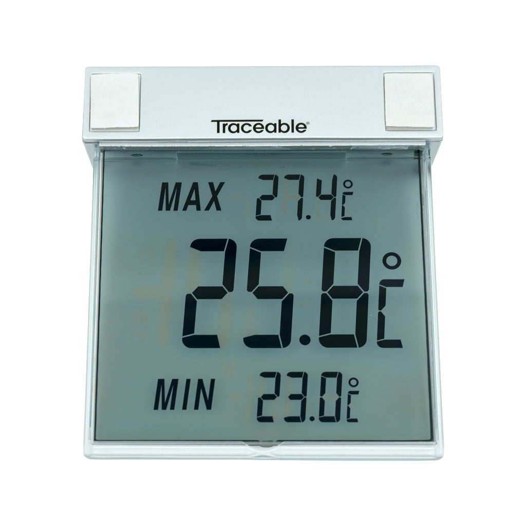 TERMÓMETRO PARA REFRIGERADOR DIGITAL CON PANTALLA BIG-DIGIT CERTIFICADO TRACEABLE 4160CC
