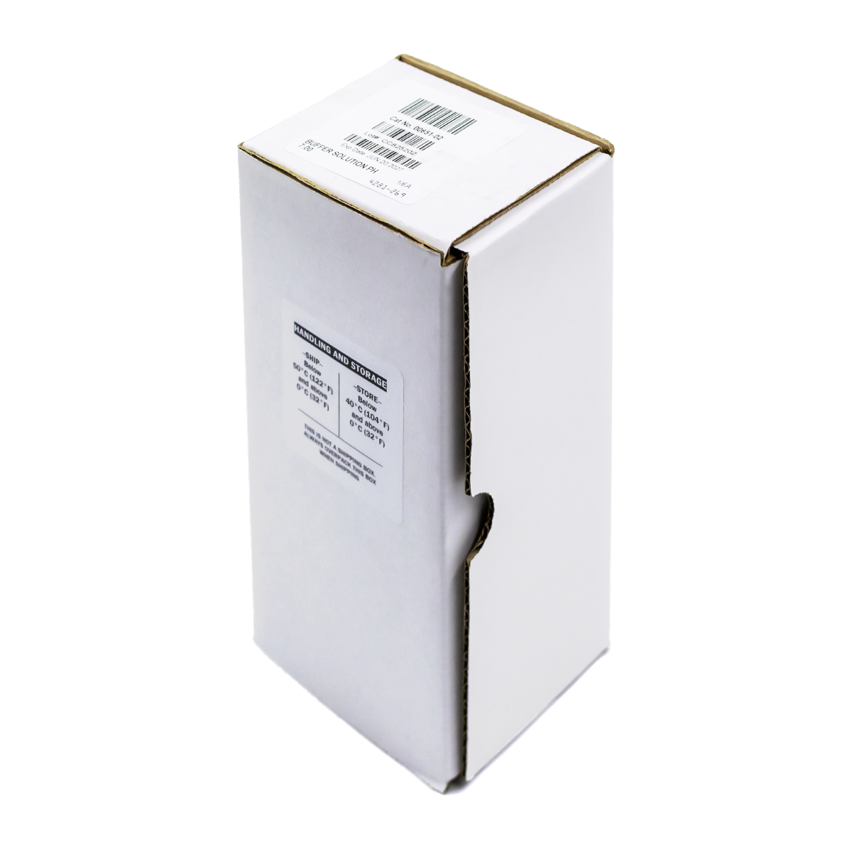 SOLUCIÓN PARA PH BUFFER CON CERTIFICADO INDIVIDUAL TRAZABLE A NIST TRACEABLE OAKTON