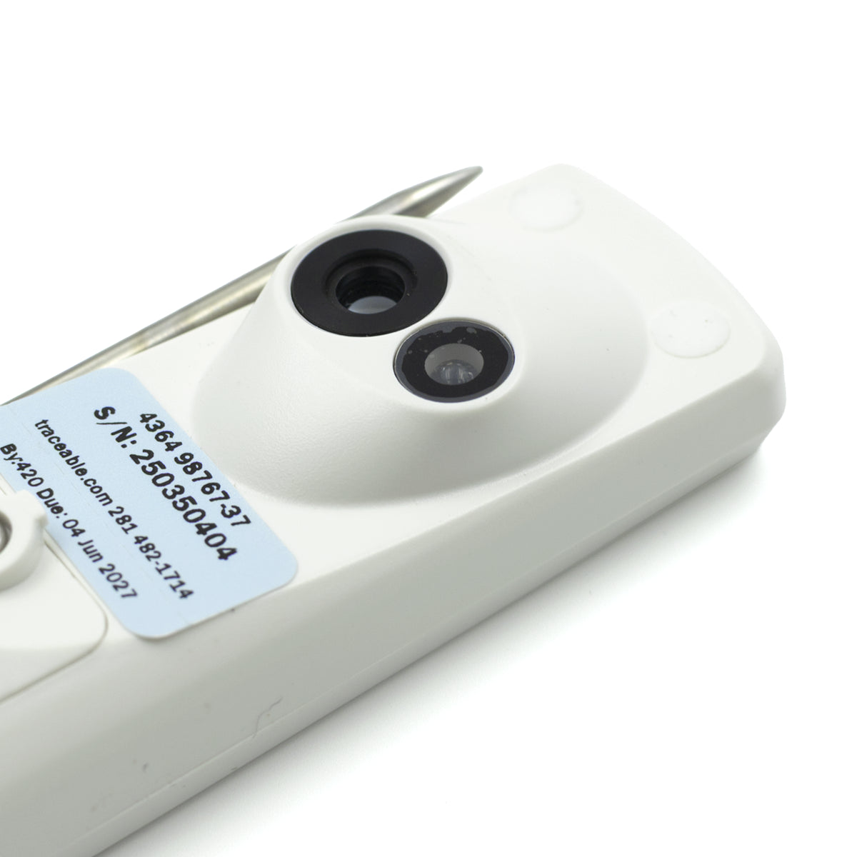 TERMÓMETRO INFRARROJO Y DE VÁSTAGO PARA ALIMENTOS HACCP CERTIFICADO TRACEABLE 4364CC