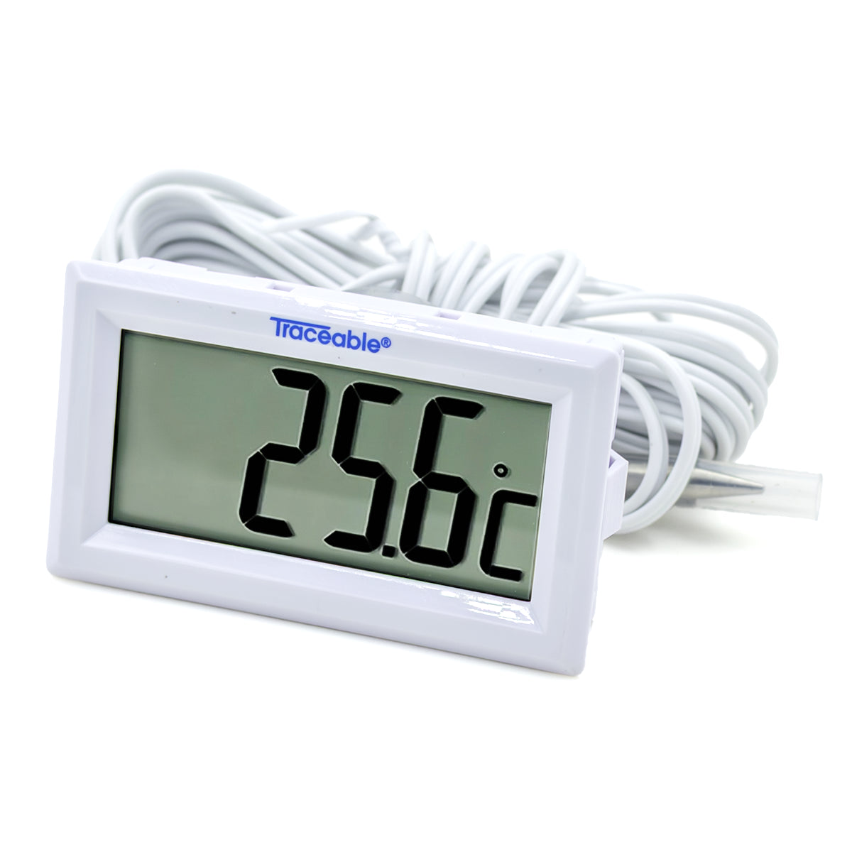 TERMÓMETRO DE VÁSTAGO PARA ALIMENTOS Y LÍQUIDOS EMPOTRABLE SNAP-IN CERTIFICADO TRACEABLE 4376CC