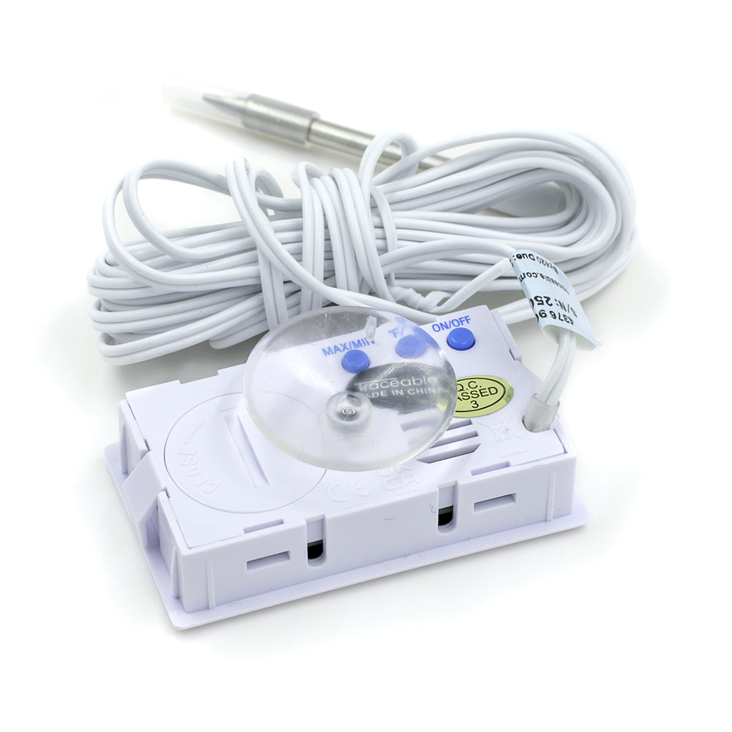 TERMÓMETRO DE VÁSTAGO PARA ALIMENTOS Y LÍQUIDOS EMPOTRABLE SNAP-IN CERTIFICADO TRACEABLE 4376CC