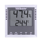 TERMOHIGRÓMETRO DIGITAL CON ALARMA PARA AMBIENTES CRÍTICOS CERTIFICADO TRACEABLE 4410CC
