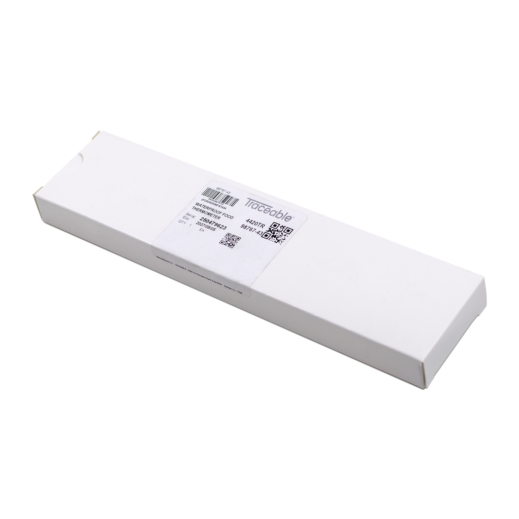 TERMÓMETRO DE VÁSTAGO DIGITAL DE BOLSILLO PARA ALIMENTOS CERTIFICADO TRACEABLE