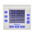 TEMPORIZADOR DIGITAL MÚLTIPLE 3 CANALES DE LABORATORIO CON ALARMA AJUSTABLE CERTIFICADO TRACEABLE 5000CC