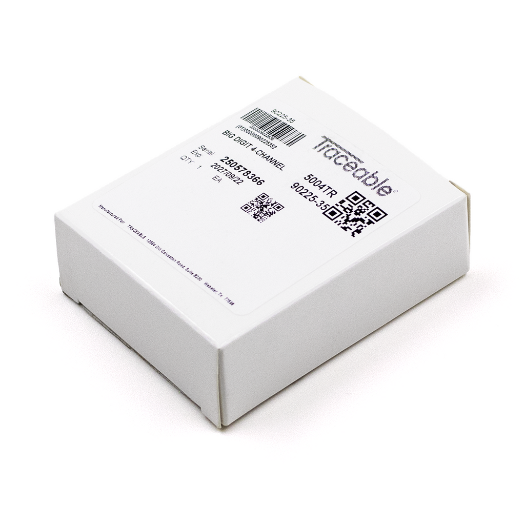 TEMPORIZADOR DIGITAL MÚLTIPLE DE 4 CANALES PARA LABORATORIO CON ALARMA CERTIFICADO TRACEABLE 5004CC