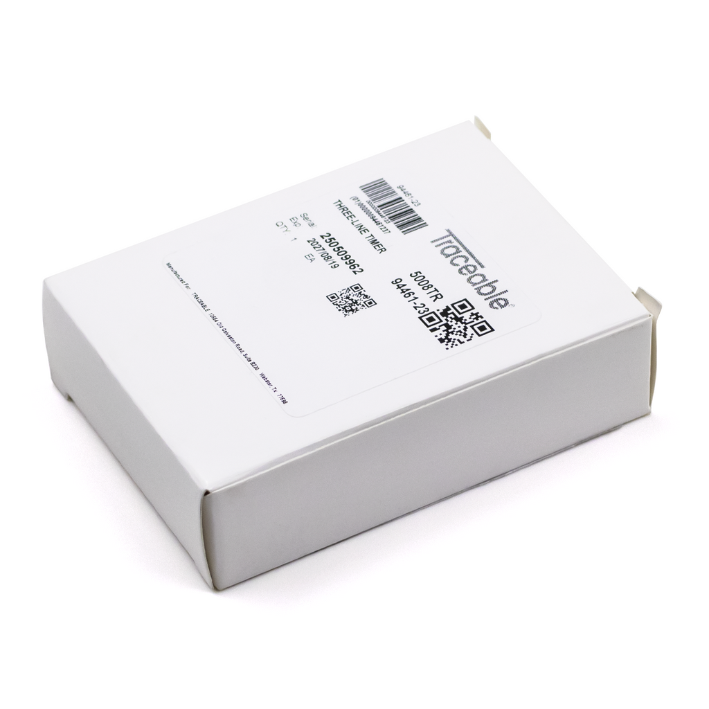 TEMPORIZADOR DIGITAL MÚLTIPLE 3 CANALES CON MEMORIA PROGRAMABLE PARA LABORATORIO CERTIFICADO TRACEABLE 5008CC