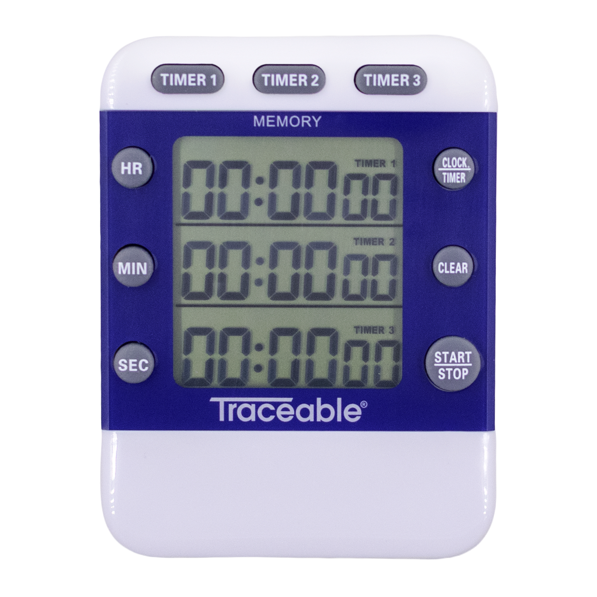 TEMPORIZADOR DIGITAL MÚLTIPLE 3 CANALES CON MEMORIA PROGRAMABLE PARA LABORATORIO CERTIFICADO TRACEABLE 5008CC