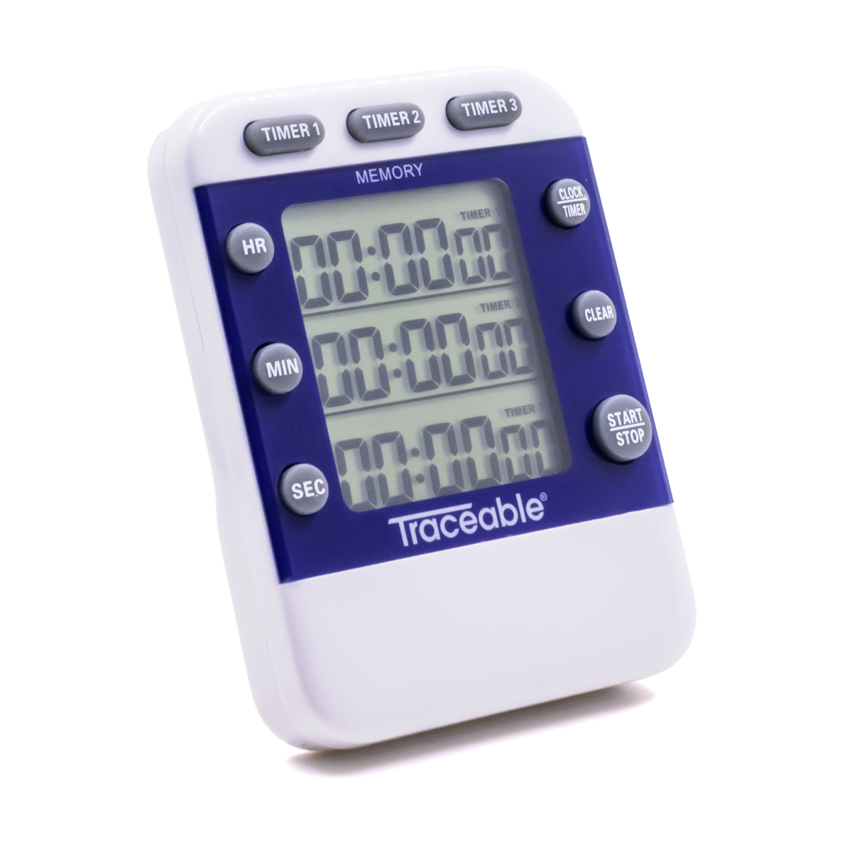 TEMPORIZADOR DIGITAL MÚLTIPLE 3 CANALES CON MEMORIA PROGRAMABLE PARA LABORATORIO CERTIFICADO TRACEABLE 5008CC