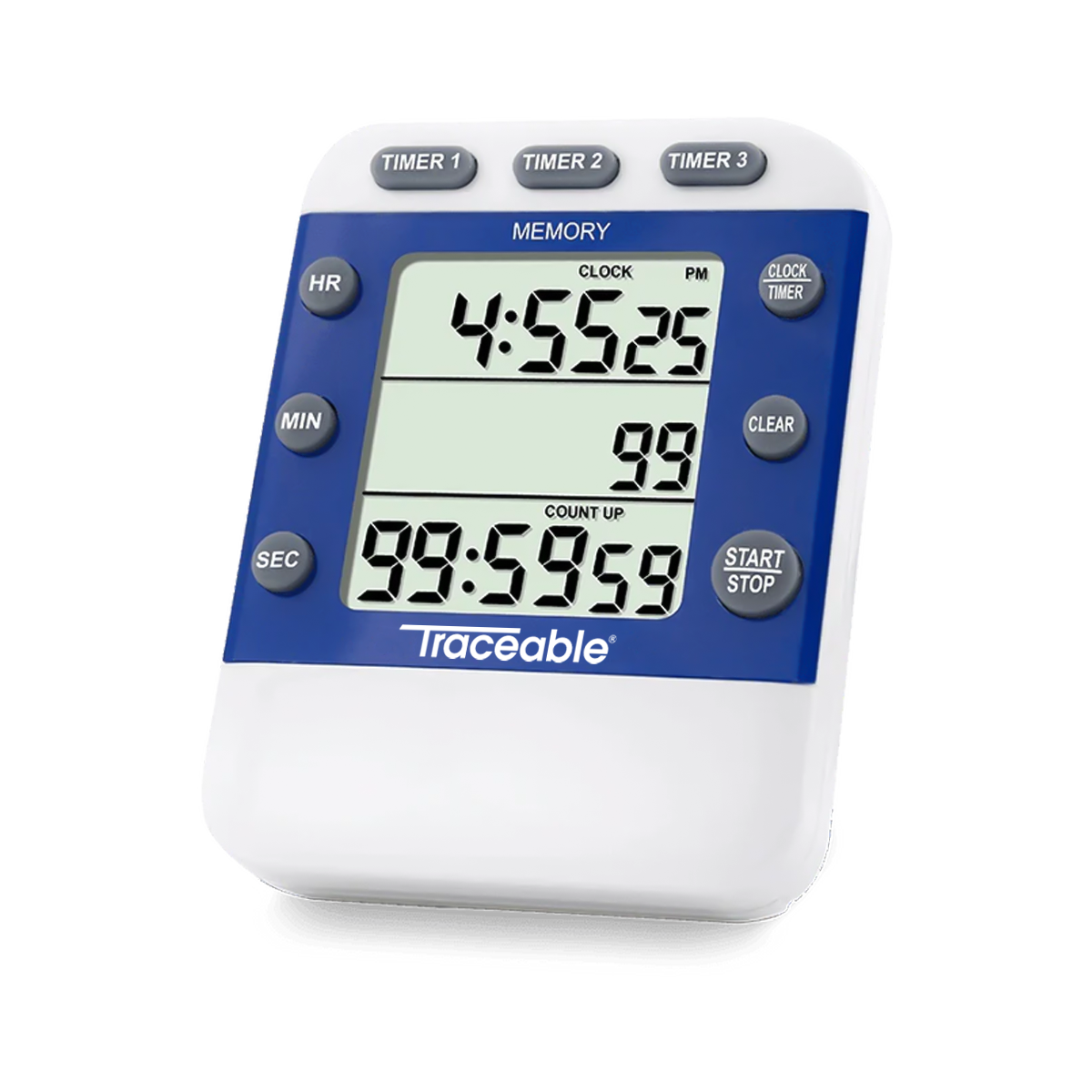 TEMPORIZADOR DIGITAL MÚLTIPLE 3 CANALES CON MEMORIA PROGRAMABLE PARA LABORATORIO CERTIFICADO TRACEABLE 5008CC