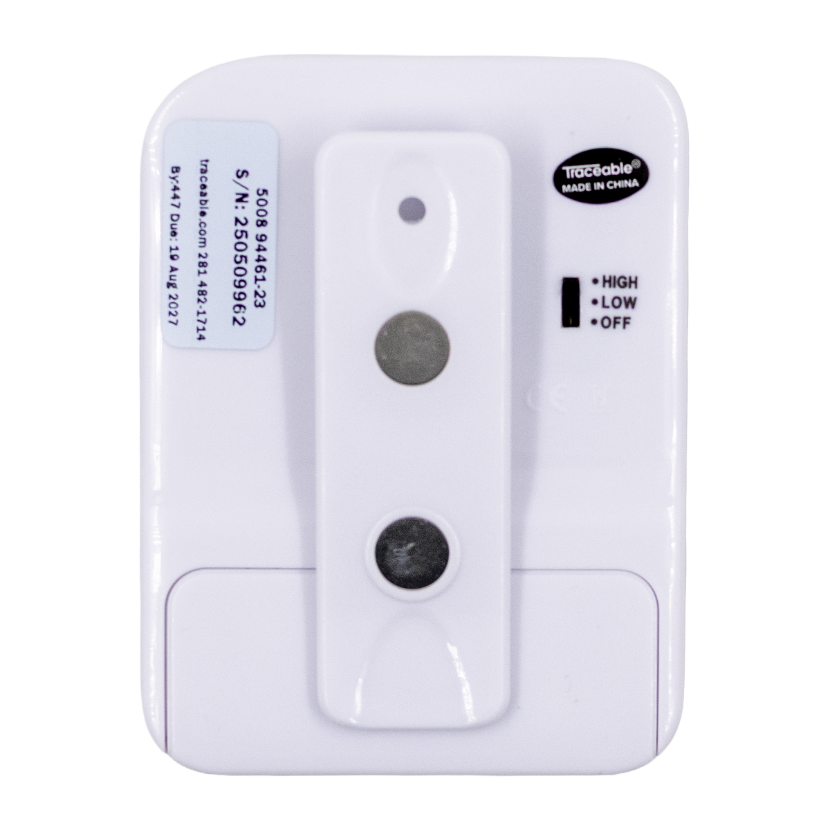 TEMPORIZADOR DIGITAL MÚLTIPLE 3 CANALES CON MEMORIA PROGRAMABLE PARA LABORATORIO CERTIFICADO TRACEABLE 5008CC