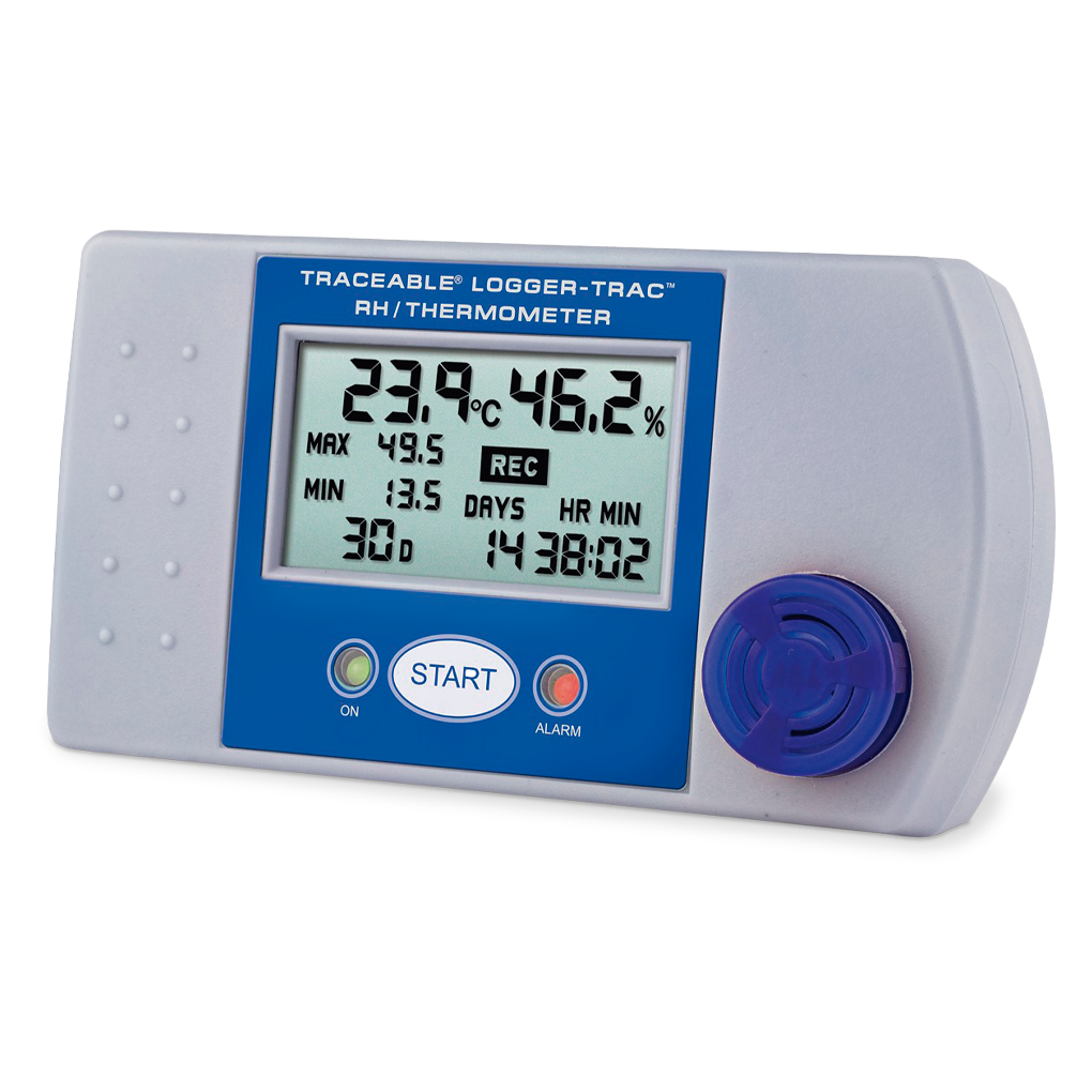 DATALOGGER DE TEMPERATURA Y HUMEDAD LOGGER-TRAC REUTILIZABLE PARA CADENA DE FRÍO CERTIFICADO TRACEABLE 6550CC