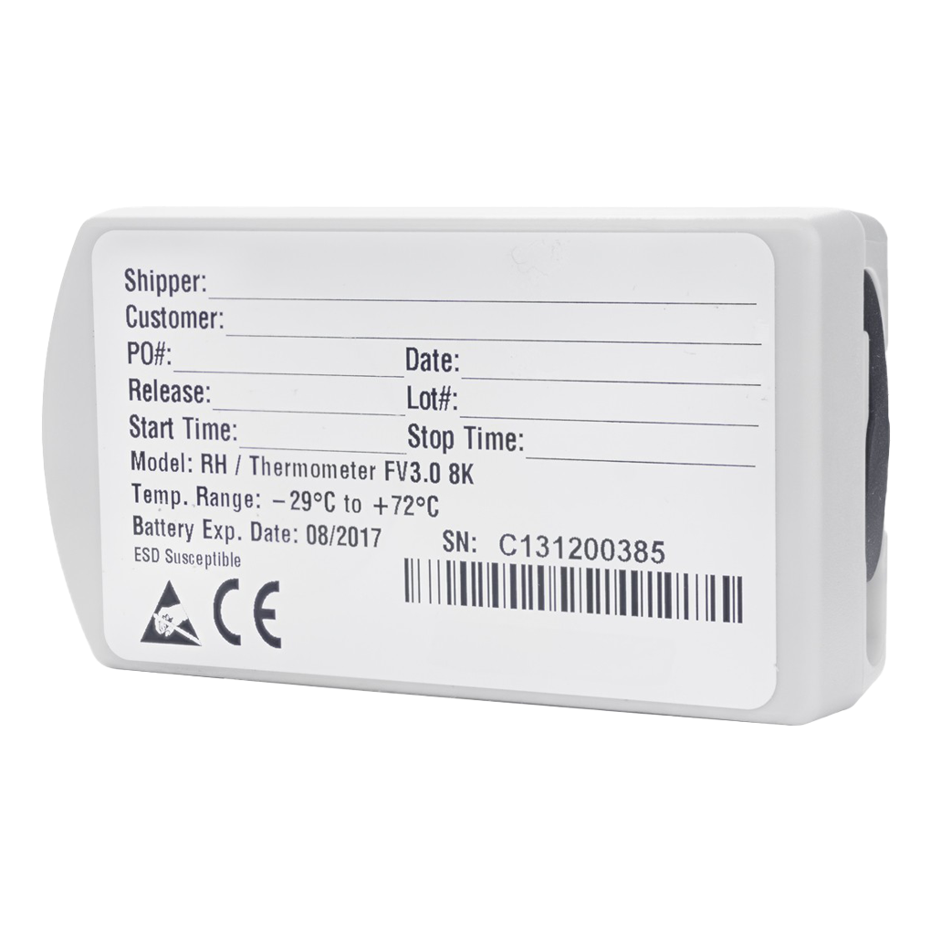 DATALOGGER DE TEMPERATURA Y HUMEDAD LOGGER-TRAC REUTILIZABLE PARA CADENA DE FRÍO CERTIFICADO TRACEABLE 6550CC
