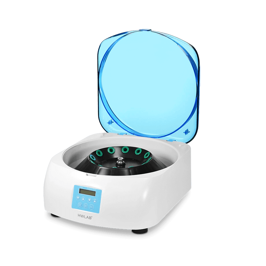 CENTRÍFUGA CLÍNICA DIGITAL HWLAB C-13000 HW12M CON VELOCIDAD VARIABLE PARA 12 TUBOS DE 1.5 A 15 ML - Mercalab