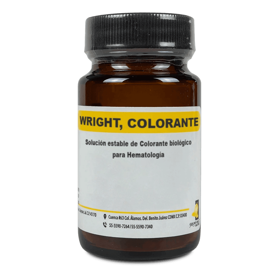 COLORANTE DE WRIGHT 25 G GOLDEN BELL 61400-25 CAS 68988-92-1 - Mercalab