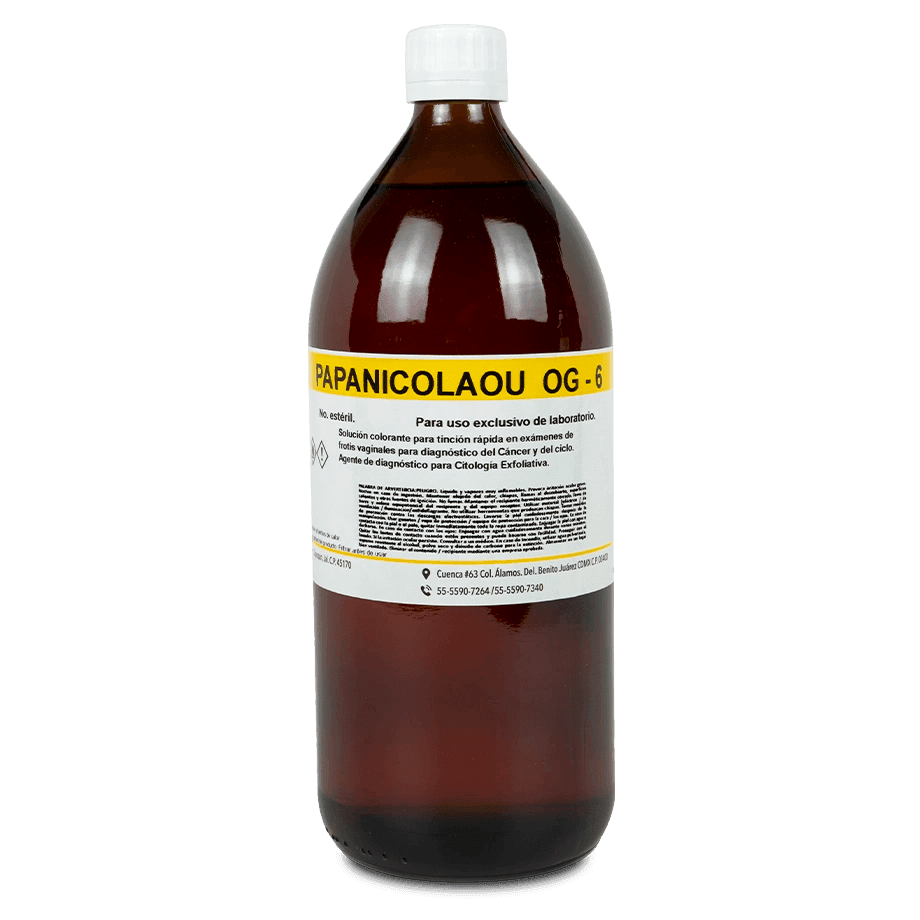 COLORANTE PAPANICOLAOU OG-6 1 L GOLDEN BELL 63510 - Mercalab