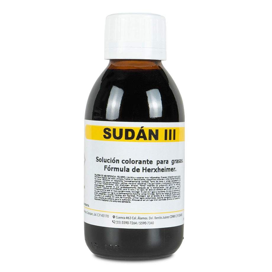 COLORANTE SUDÁN III HERXHEIMER 125 ML GOLDEN BELL 63540-125