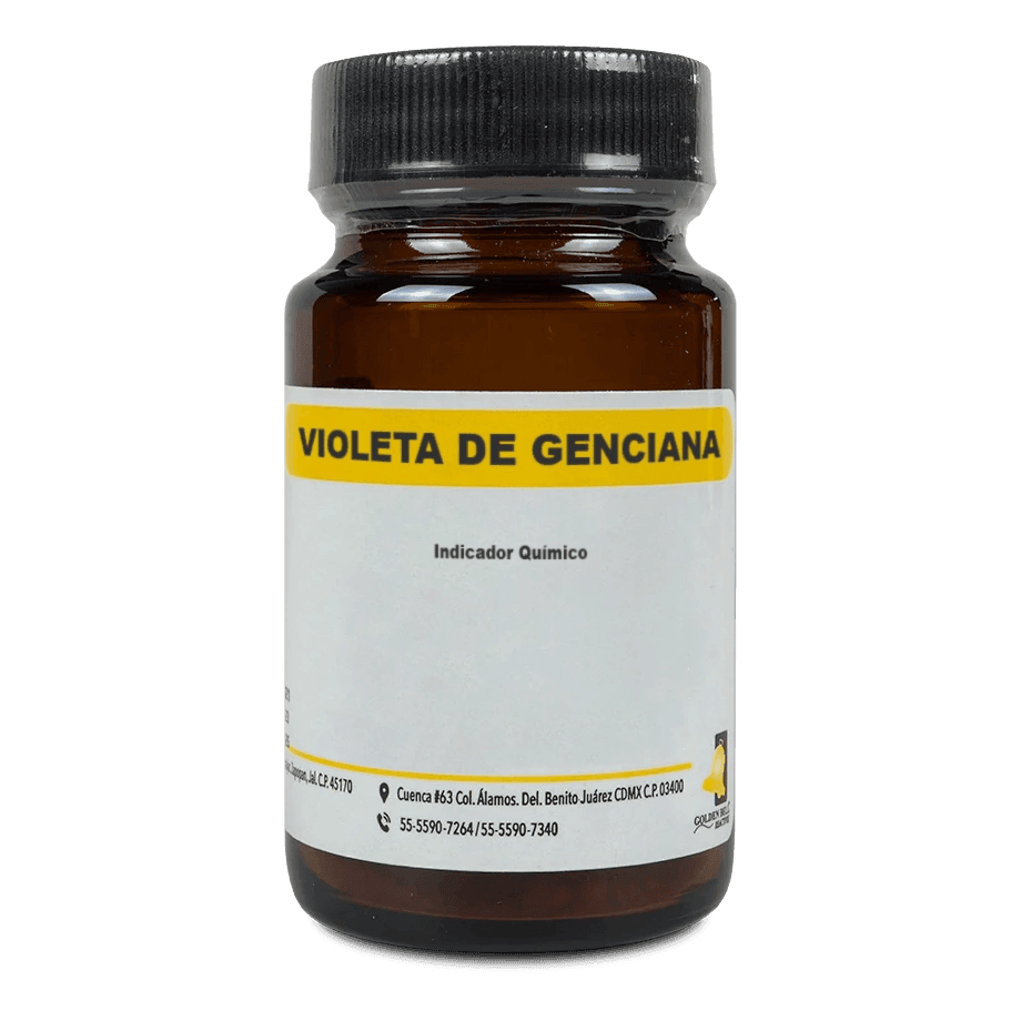 COLORANTE VIOLETA DE GENCIANA I.C. 42555 25 G GOLDEN BELL 33700-25 CAS 548-62-9 - Mercalab