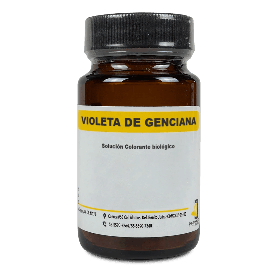 COLORANTE VIOLETA DE GENCIANA I.C. 42555 25 G GOLDEN BELL 60400-25 CAS 548-62-9 - Mercalab