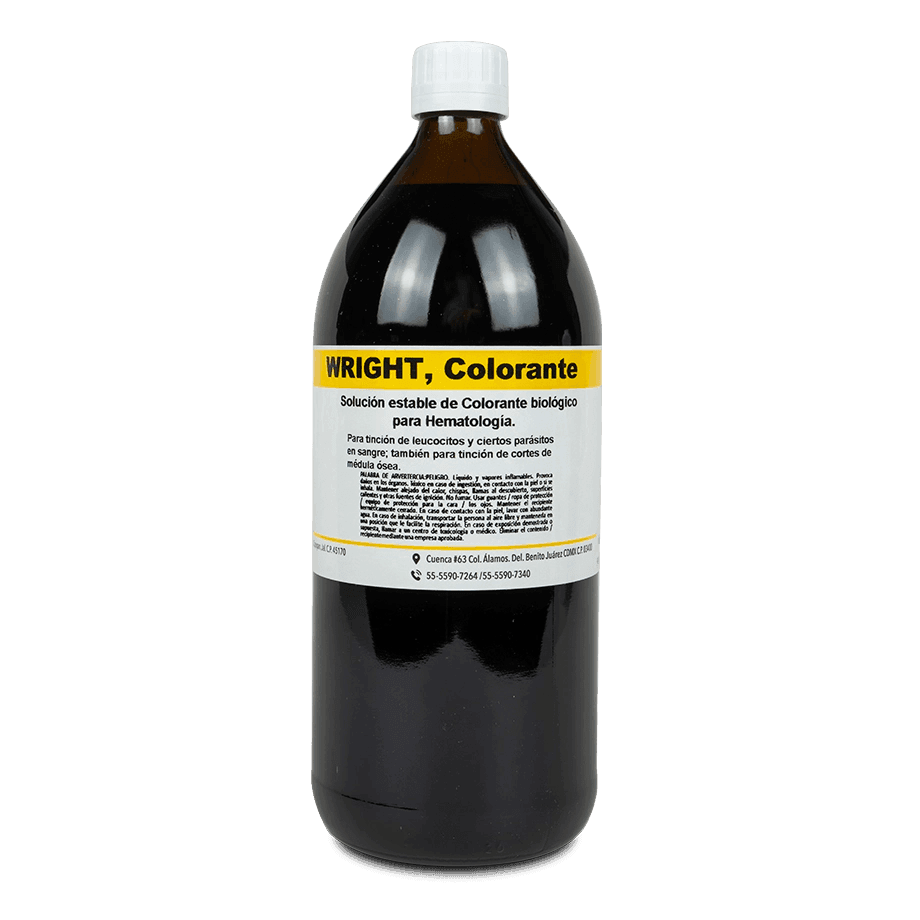 COLORANTE WRIGHT POLÍCROMA GOLDEN BELL 64000 PARA HEMATOLOGÍA - Mercalab