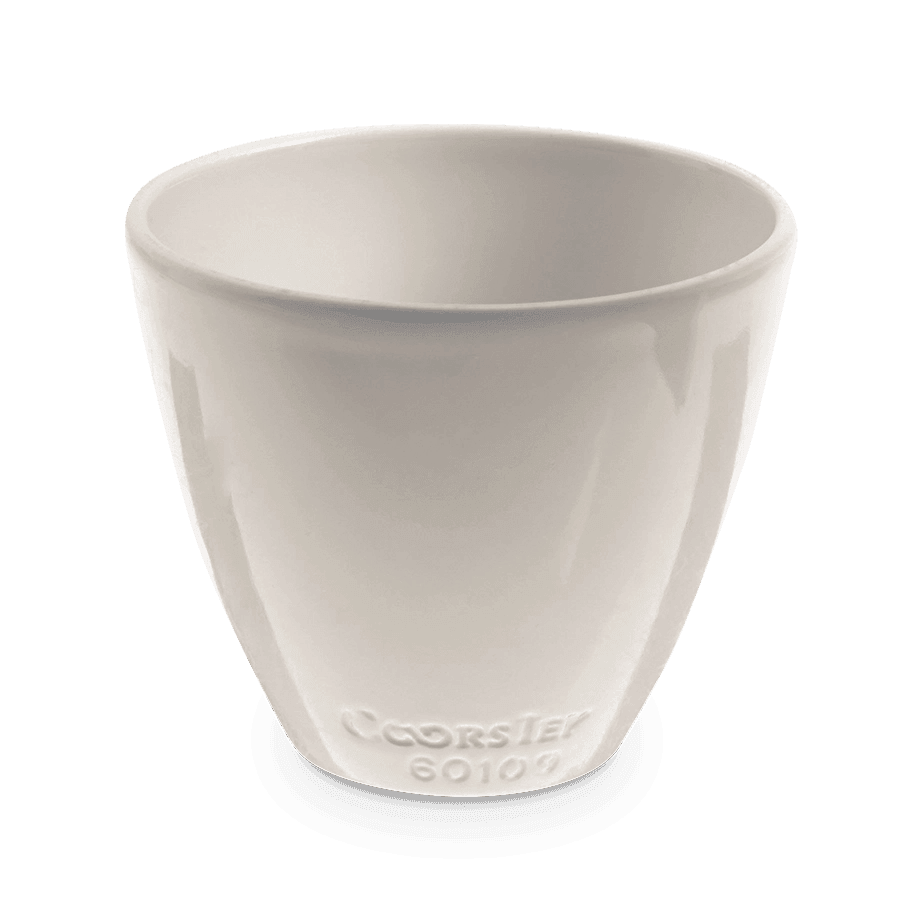 CRISOL DE PORCELANA COORSTEK FORMA ALTA - Mercalab