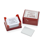 CUBREOBJETOS PARA HEMACITÓMETRO DE VIDRIO MADESA CH-2026 PAQUETE 12 PIEZAS - Mercalab