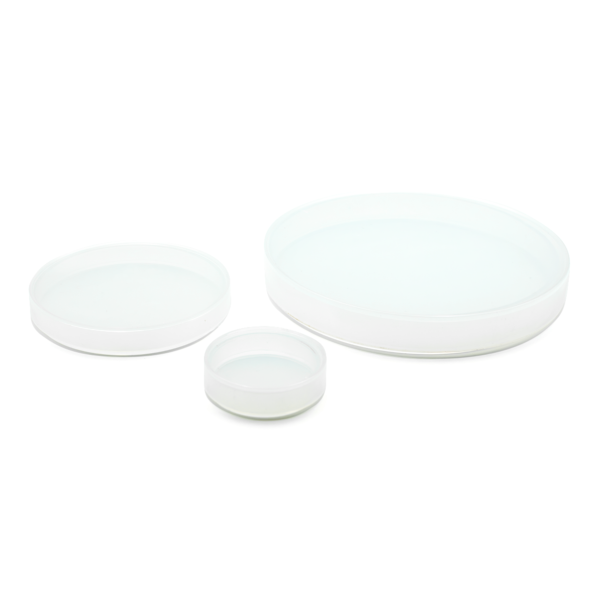 Caja Petri de Plástico (Autoclavable y Reutilizable) - Pack 5 Piezas - Polylab