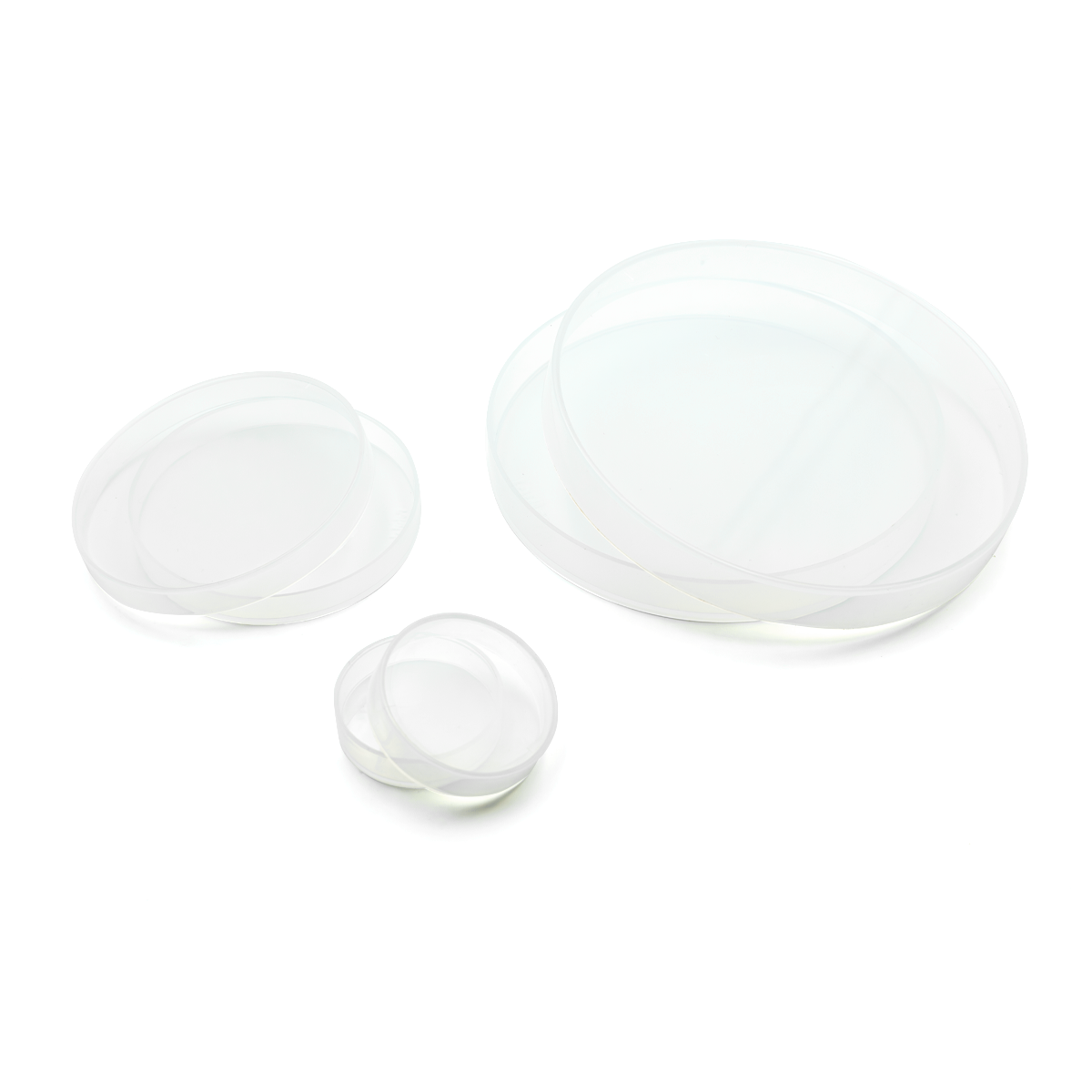 Caja Petri de Plástico (Autoclavable y Reutilizable) - Pack 5 Piezas - Polylab