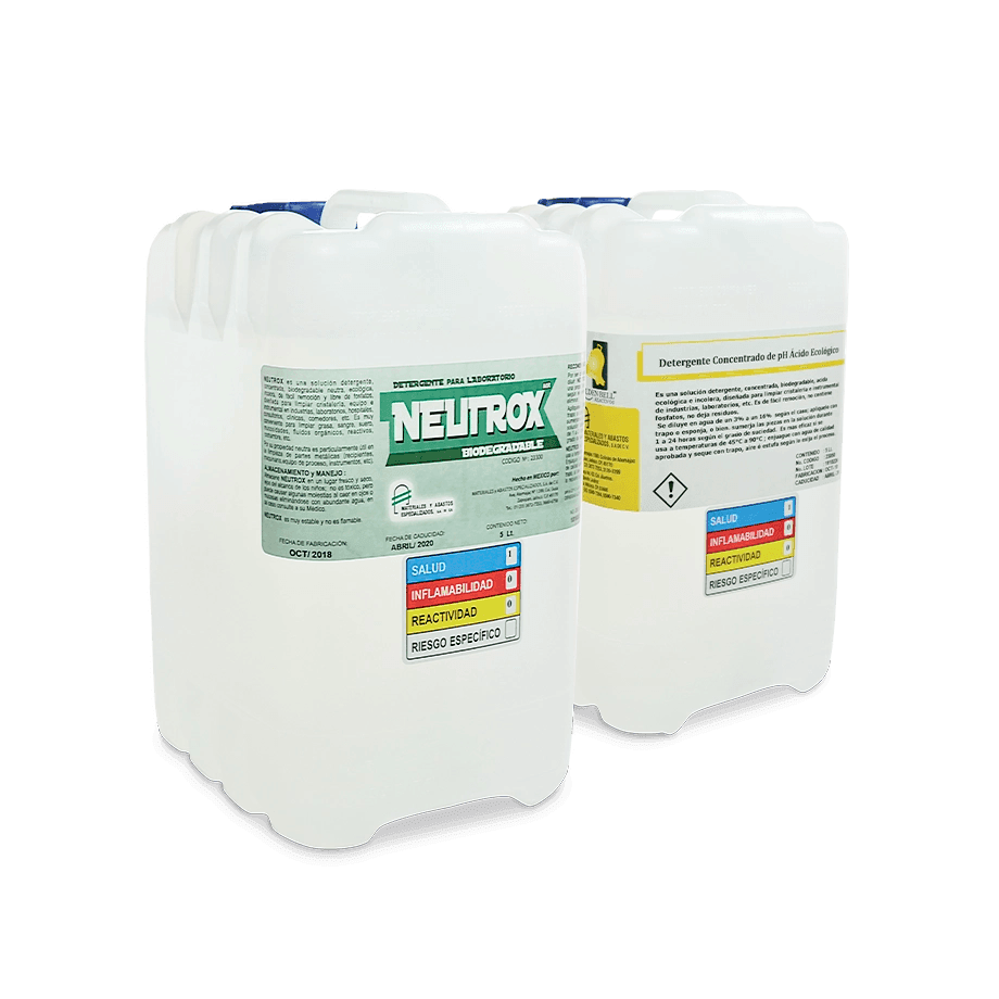 DETERGENTE ÁCIDO ACIX 5 L SIN FOSFATOS Y SALES CUATERNARIAS GOLDEN BELL 23050-5000 - Mercalab