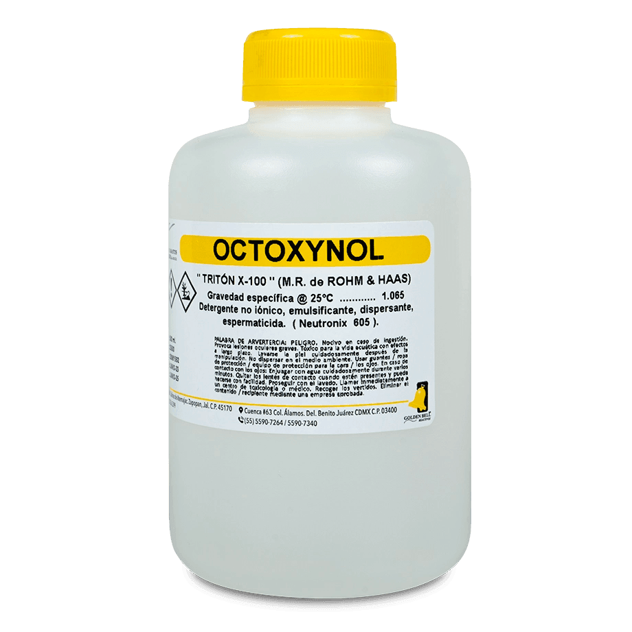 DETERGENTE TRITÓN X-100 1 L GOLDEN BELL 23500-1000 CAS 9036-19-5 - Mercalab