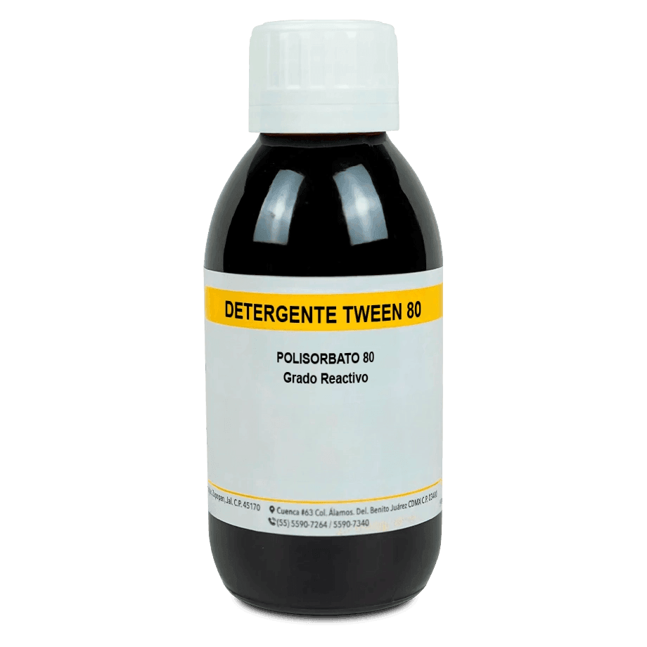 DETERGENTE TWEEN 80 POLISORBATO 80 GRADO REACTIVO GOLDEN BELL 25600 CAS 9005-65-6 - Mercalab