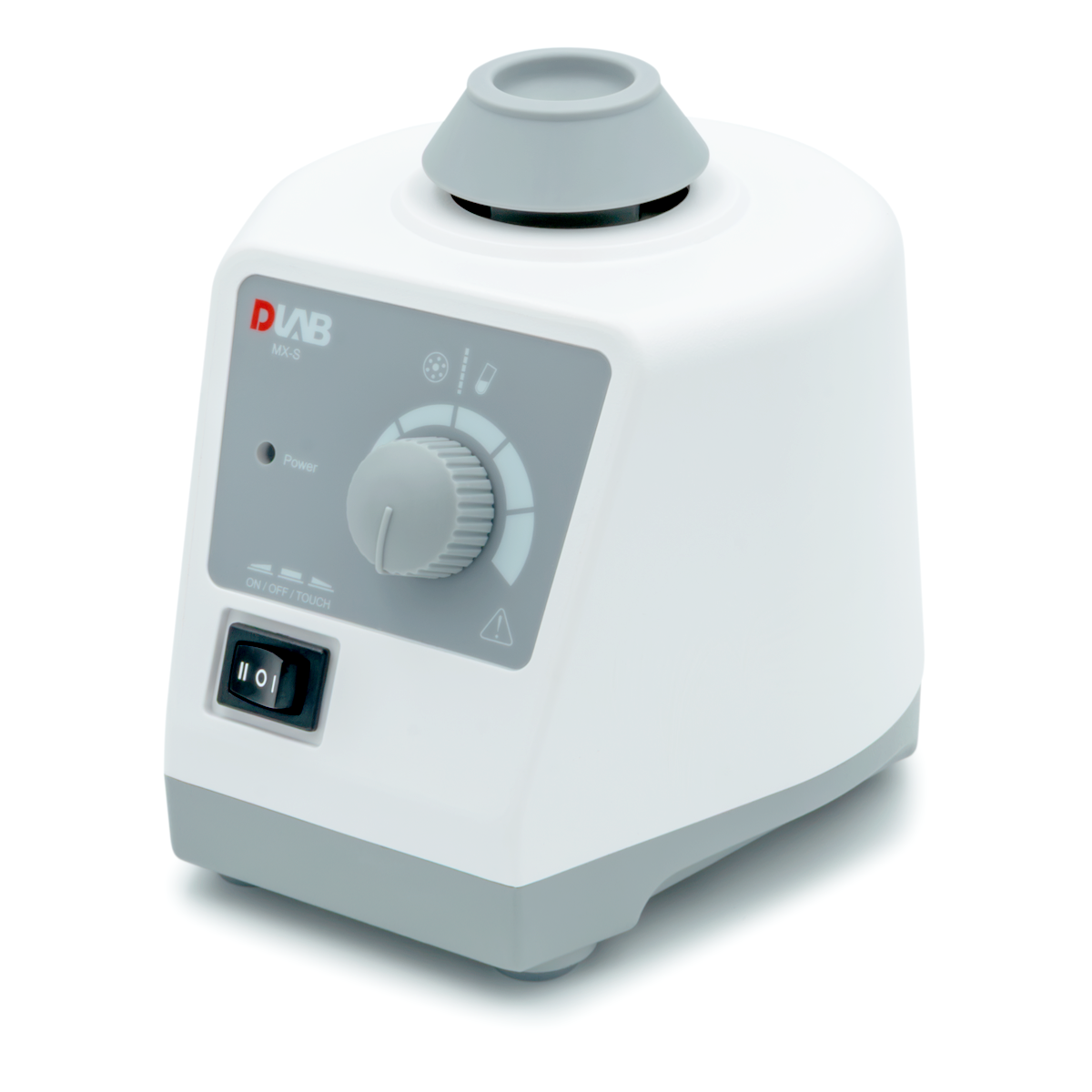 Agitador Vortex Análogo con Velocidad Variable 0-3000 RPM - Modo Continuo y al Tacto - DLAB MX-S