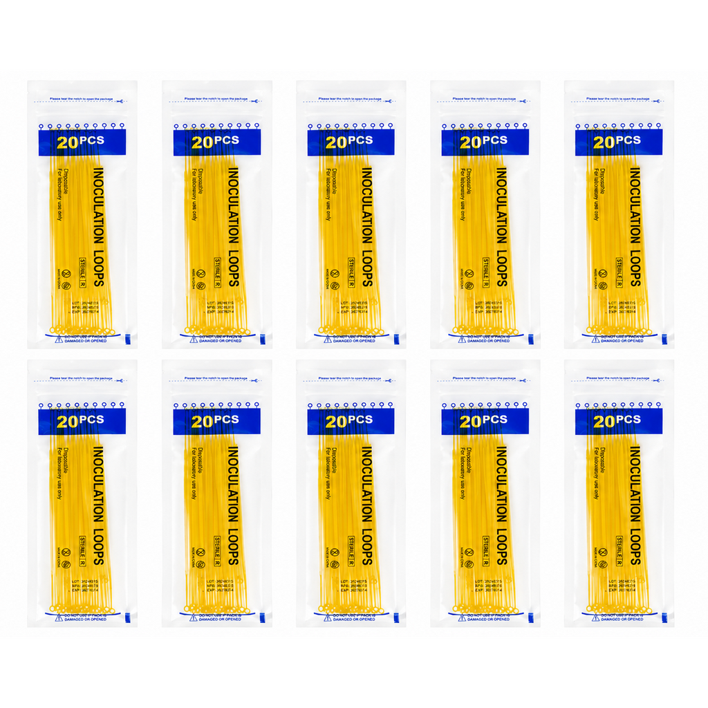 Asa Bacteriológica Doble 1 uL y 10 uL (Plástico Estéril) - Pack 200 Piezas - ESLAB