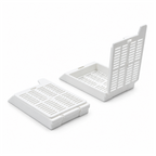 Cassette para Inclusión Histológica de Tejidos (Armado Blanco) - Pack 500 piezas - ESLAB