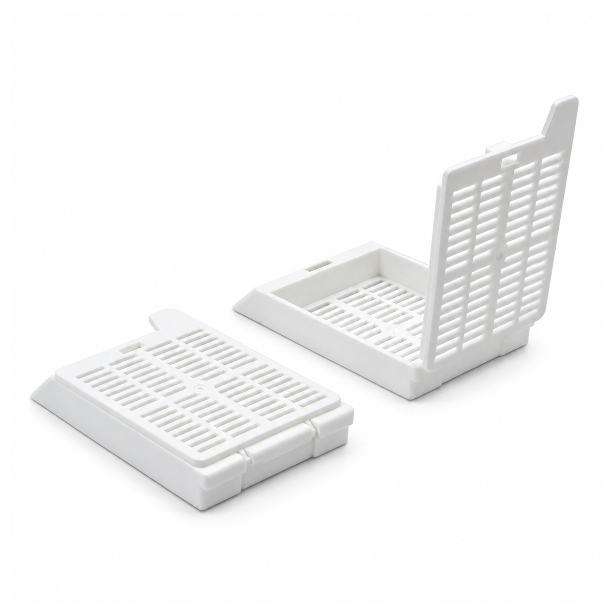 Cassette para Inclusión Histológica de Tejidos (Armado Blanco) - Pack 500 piezas - ESLAB