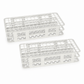 Gradilla para 90 Tubos de Ensayo de 5-10 mL (Armable de Plástico) - Pack 2 Piezas - ESLAB