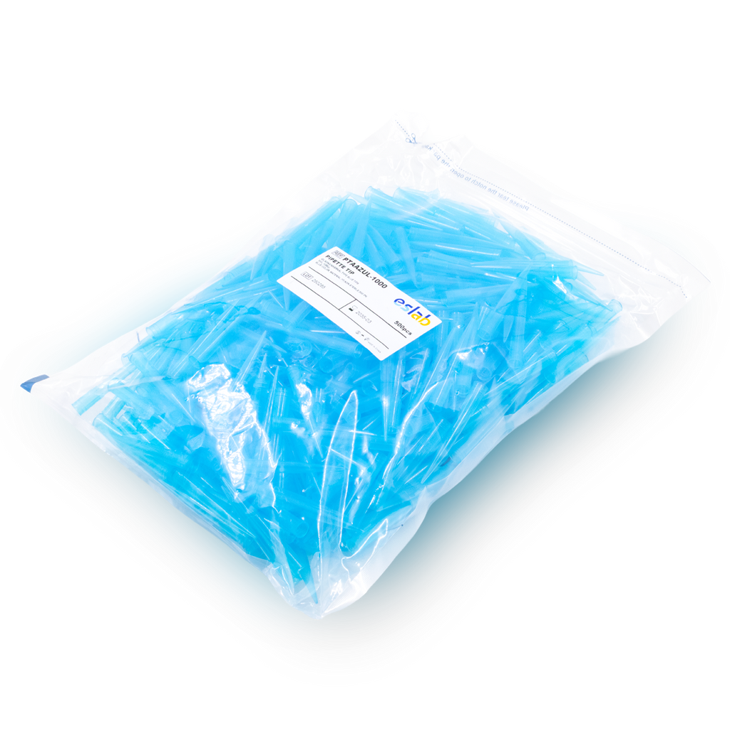 PUNTAS PARA MICROPIPETA DE 1000 UL AZULES EN BOLSA ESLAB