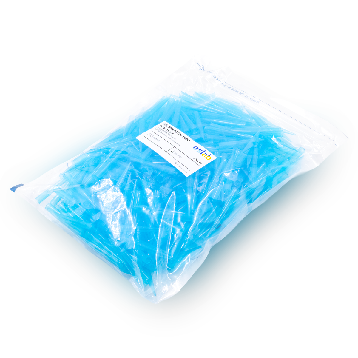 PUNTAS PARA MICROPIPETA DE 1000 UL AZULES EN BOLSA ESLAB