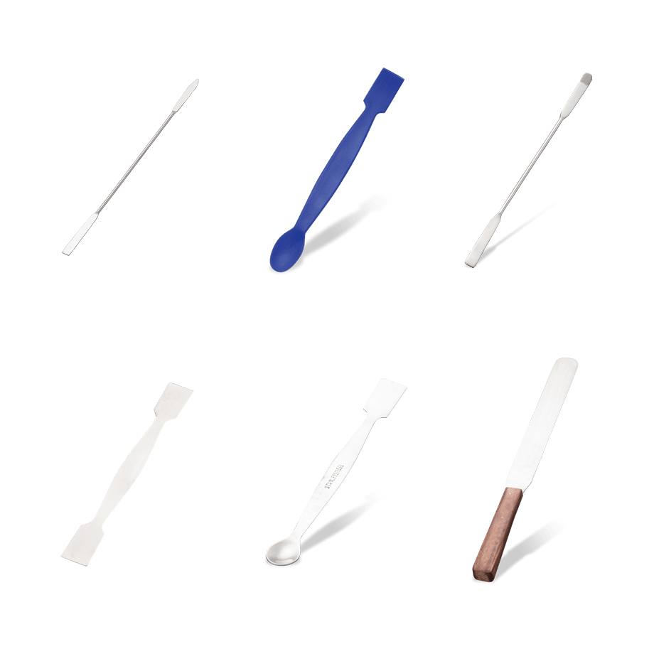 ESPÁTULAS EN KIT UNITED SCIENTIFIC SPATST6 CON 6 PIEZAS DE POLIPROPILENO Y ACERO INOXIDABLE - Mercalab