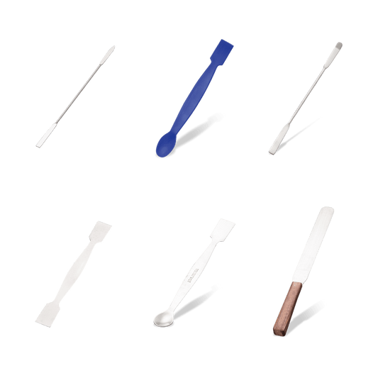 ESPÁTULAS EN KIT UNITED SCIENTIFIC SPATST6 CON 6 PIEZAS DE POLIPROPILENO Y ACERO INOXIDABLE - Mercalab