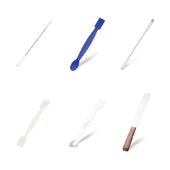 ESPÁTULAS EN KIT UNITED SCIENTIFIC SPATST6 CON 6 PIEZAS DE POLIPROPILENO Y ACERO INOXIDABLE