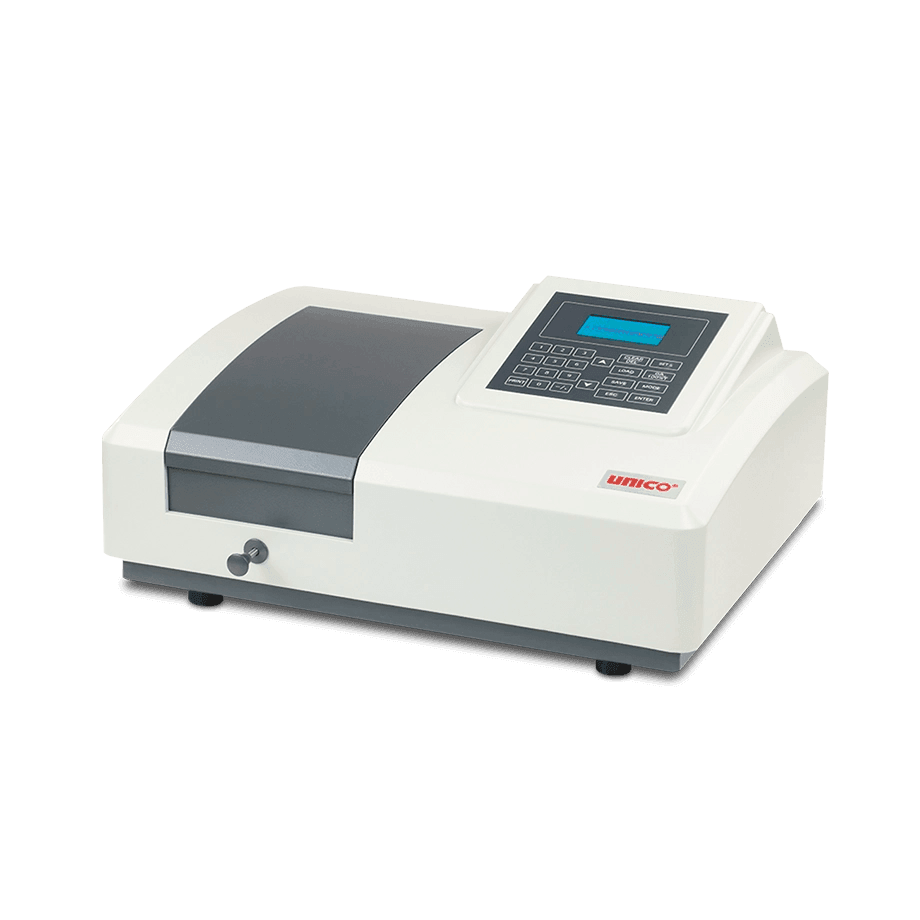 ESPECTROFOTÓMETRO UV-VISIBLE UNICO S-2150UV CON ANCHO DE BANDA 4 NM Y RANGO DE ONDA 200 A 1,000 NM - Mercalab