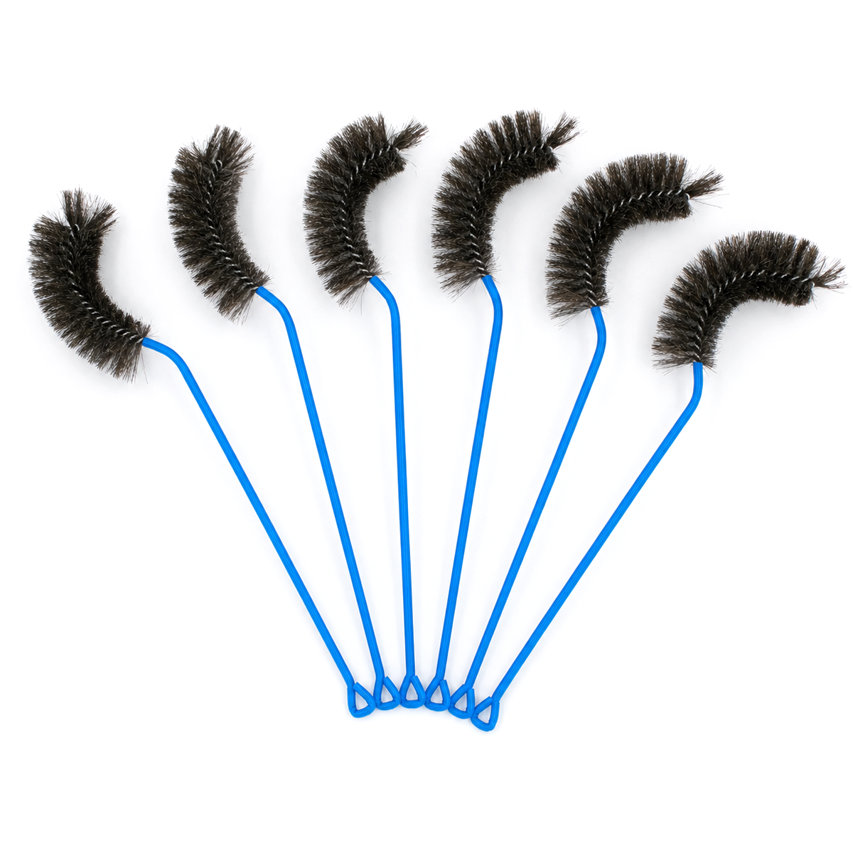 ESCOBILLÓN PARA MATRAZ ESLAB CURVO CON CERDAS NATURALES PACK 6 PIEZAS