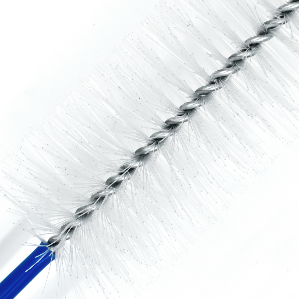 ESCOBILLÓN PARA BIBERÓN CON CERDAS PLÁSTICAS DE NYLON PACK 10 PIEZAS ESLAB