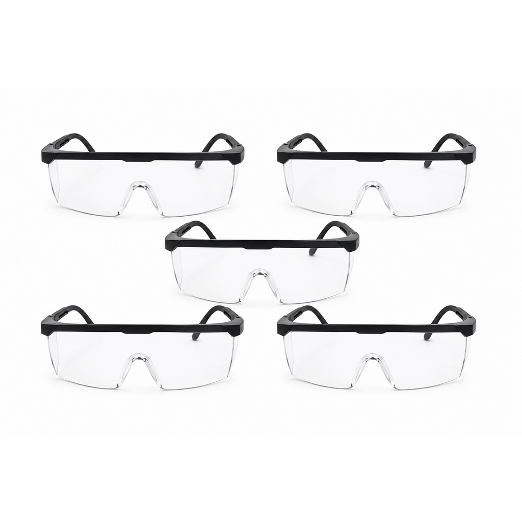 LENTES DE SEGURIDAD TRANSPARENTES PACK 5 PIEZAS ESLAB
