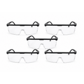 LENTES DE SEGURIDAD TRANSPARENTES PACK 5 PIEZAS ESLAB