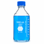 FRASCO DE LABORATORIO CON TAPA GL 45 KIMAX 14395/14399 PARA CULTIVO